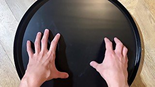 ASMR finger tapping metal