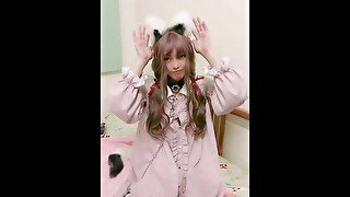 CD 伪娘 软妹服自慰ヾ(●゜▽゜●)♡