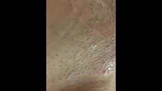 Fun in a Hotel room cont. (soak that pussy)