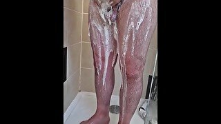 Quick Shower Jerk Off I CUM HARD!!!