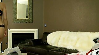 James Deen fucks big ass blonde anikka albright at home in amateur sex tape