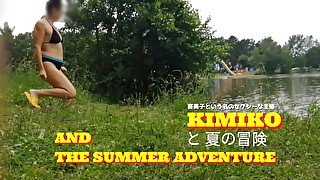 Milf Brunette Kimiko and Sexual Entertainment In Summer Camping - Sex Tape