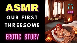 (ASMR EROTIC AUDIO STORY) Watching My Wife getting FucKed