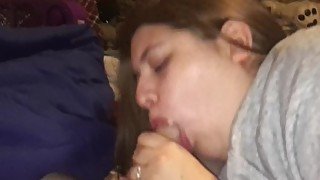 Engagement Ring Sloppy Blowjob