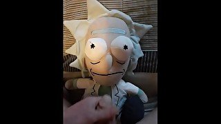 Masturbation over my adult swim rick and Morty stuff 