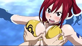 You Wont Last Until The End Watching Erza Scarlet Orgasm