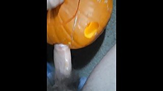 Jack-off-Lantern - HALLOWEEN PUMPKIN FUCK -