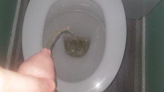 Pissing for a full minute