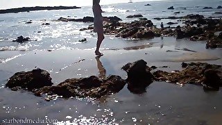 Barefoot Beach Tease Star Nine Dirty Feet FULL VIDEO