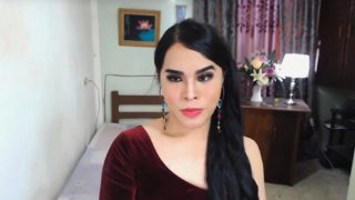 Hot Asian Trans Cock Live Jerking