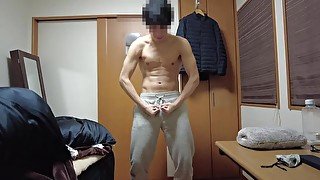 ムキムキ男休日オナニー日記【無】