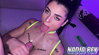 Nadja Rey Anal Hard Swallowing Cum