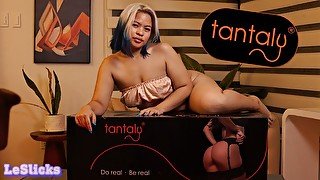 LE SLICKS - Pinay reviews Tantaly's Big tits sex doll (JOI)