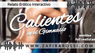 Roleplay Profe Caliente y Solos En El Gym  Relato Erotico Interactivo  Acustica Realística  ASMR