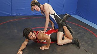 Varsity Grip - Jordan Lake Keeps Dominating And Winning Over Alfonso Osnaya In Wrestling Match