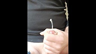 A HORNY MAN MASTURBATING AND MOANING