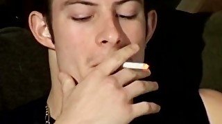 Cigar smoking twink gets pounded hard