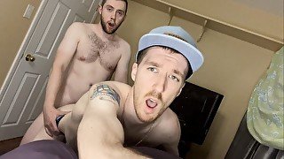 Amateur Twink Couple Bareback Anal Creampies