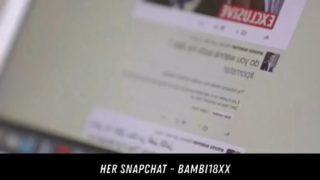 Bigtitted czech journalist titfucks her snapchat bambi18xx