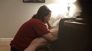 wife gives hookup amazing blowjob