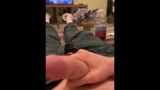 Wife sucks the cum all up