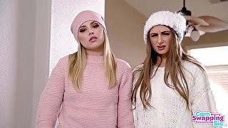 Stepsis And Her Friend Swap My Snowball - S1:E1 - Cumswappingsis