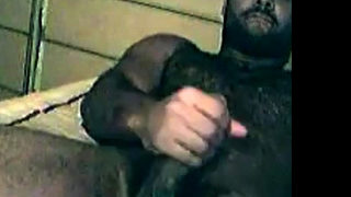 buff black &super hairy jacks his meat