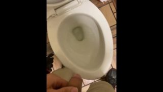 Guy with cerebral palsy gets a boner from peeing 