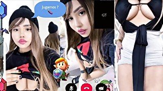 Mi mejor amiga gamer, Otaku quieres tener sexo con tigo Por vídeo llamada