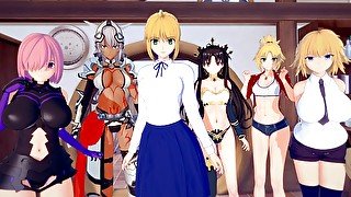 FATE GRAND ORDER FUCKFEST (3D Hentai)