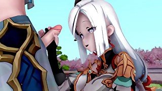 Shenhe Genshin Impact 3D HENTAI Short Clips 1