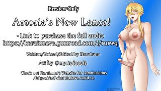 FULL AUDIO FOUND ON GUMROAD! - Artoria's New Lance!