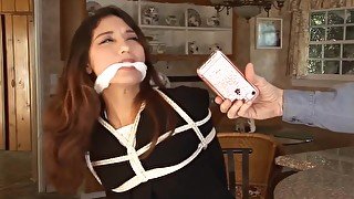 Western Bondage - Melody Cleave Gagged