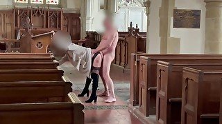 Shagging the wife in Church