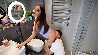 Luxury Girl gets her fill of dick during a hot bathroom fuck