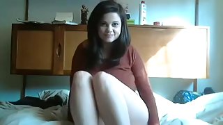 sexy gal on web camera