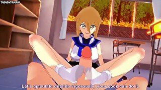 Hentai Feet POV Alexis Rhodes Yu-Gi-Oh! GX aka Asuka Tenjoin