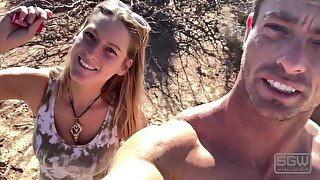 Hard Fuck Pounding And Sucks In The Sand Dunes