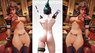 Best of Kiriko Overwatch Porn Compilation w/Sound