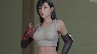 Tifa One on One w/sound Final Fantasy