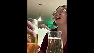 Pee beer challenge!  Part 1.