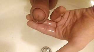 Peeing On My Hand, In A Sink