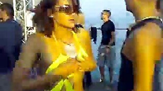 Going wild on Kazantip with my hot bitches and homies