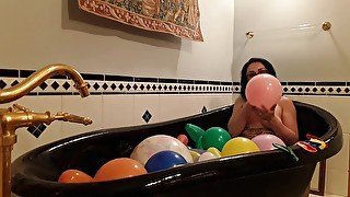 Bathtub Balloon JOI