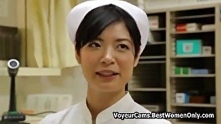 Japanese Asian Nurse Making Out Care Her Pacients Voyeur