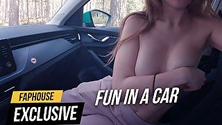 Fun in a car