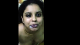 Bust indian blowjob and cum shot 3