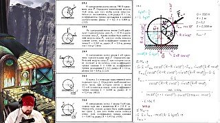 2.6. Равновесие тела с учётом трения качения (1 из 2)