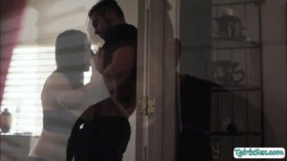 Stepson enjoys fucking the ass of his shemale stepmother