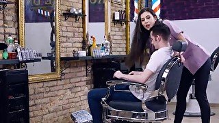 PRIVATE com - Sexy Hairdresser Anya Krey Sucks And Fucks An Upset Customer!